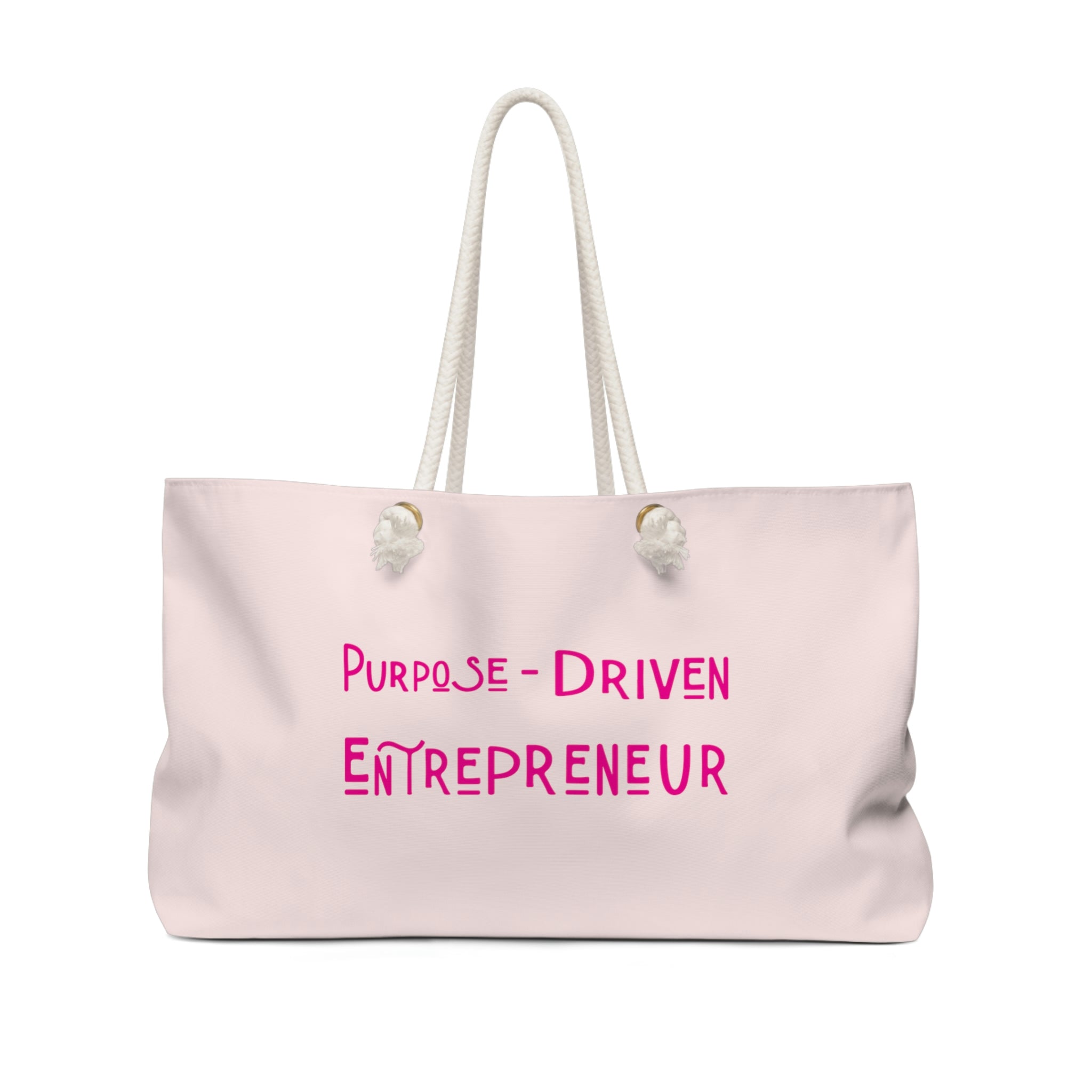 Purpose-Driven Entrepreneur Weekender Bag