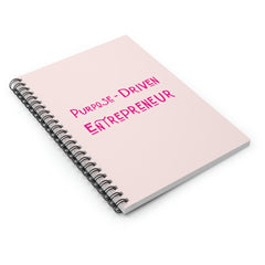 Purpose-Driven Entrepreneur Spiral Notebook