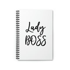 Lady Boss Spiral Notebook