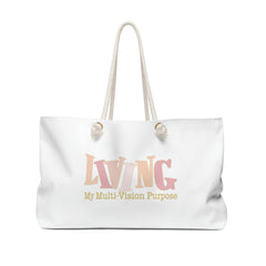 Living My Multi-Vision Purpose Weekender Bag
