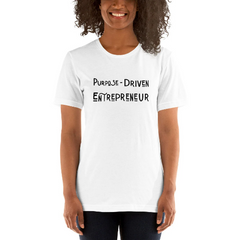 Purpose-Driven Entrepreneur Unisex Shirt