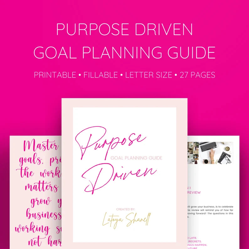 Purpose-Driven Goal Planning Guide 2023